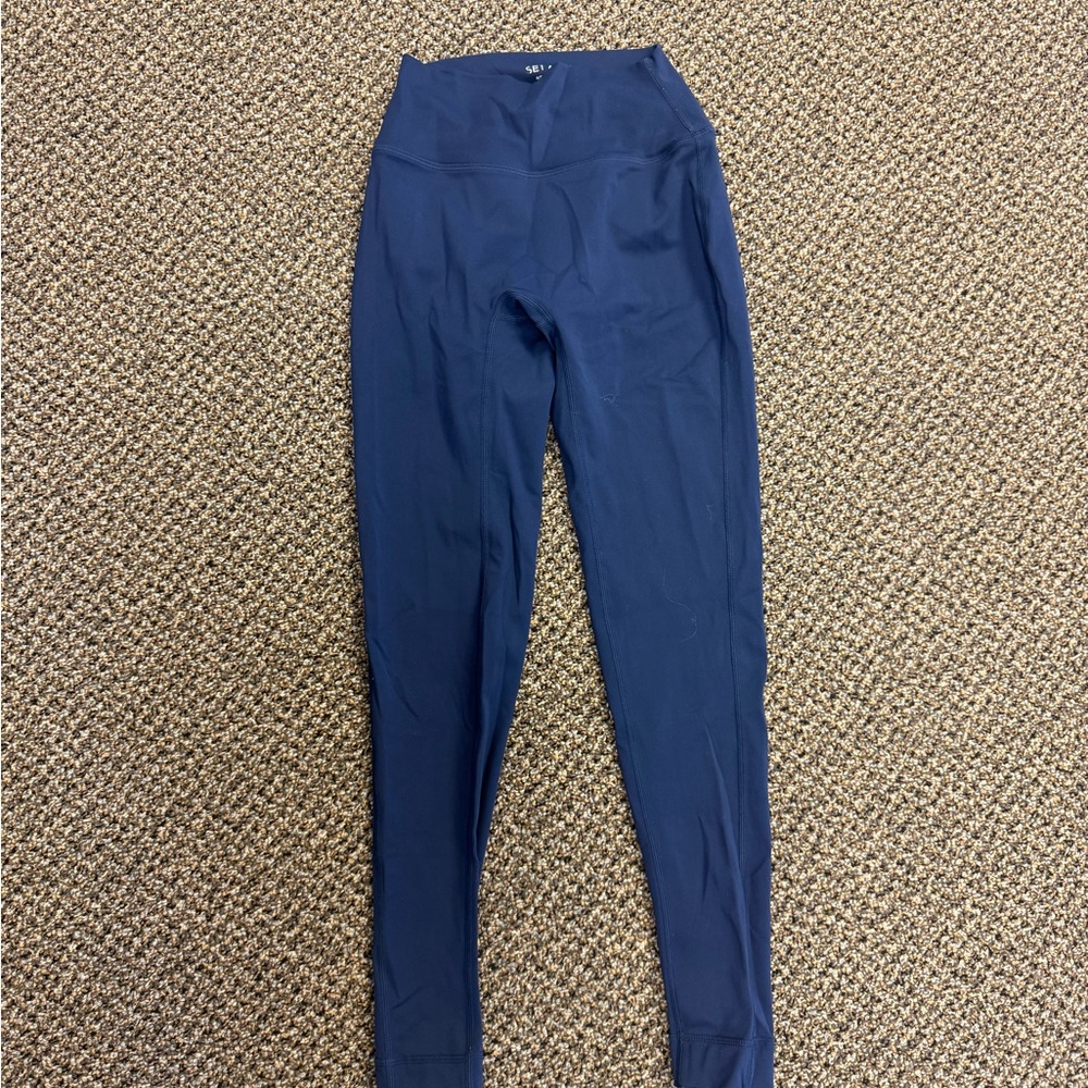 SET Active Sport Body Deep Blue Leggings